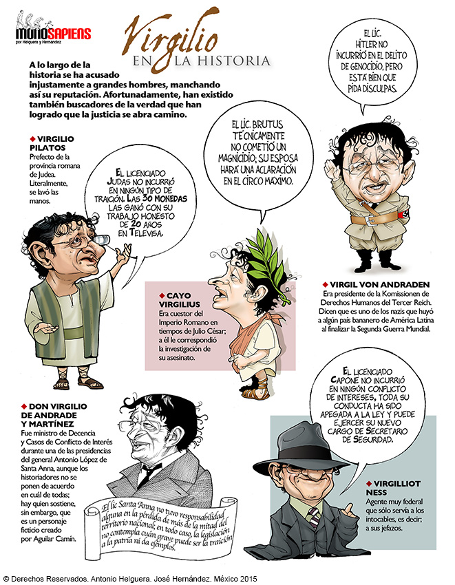Virgilio en la historia. Domingo 30 de agosto de 2015 